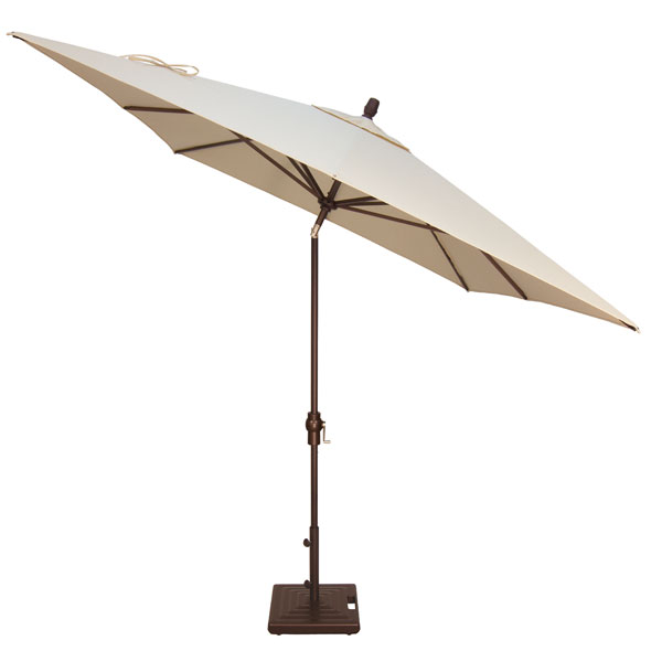 8 x 10 Auto Tilt Market Umbrella by Treasure Garden - Image 2